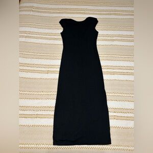 Wild Fable Black Midi Dress